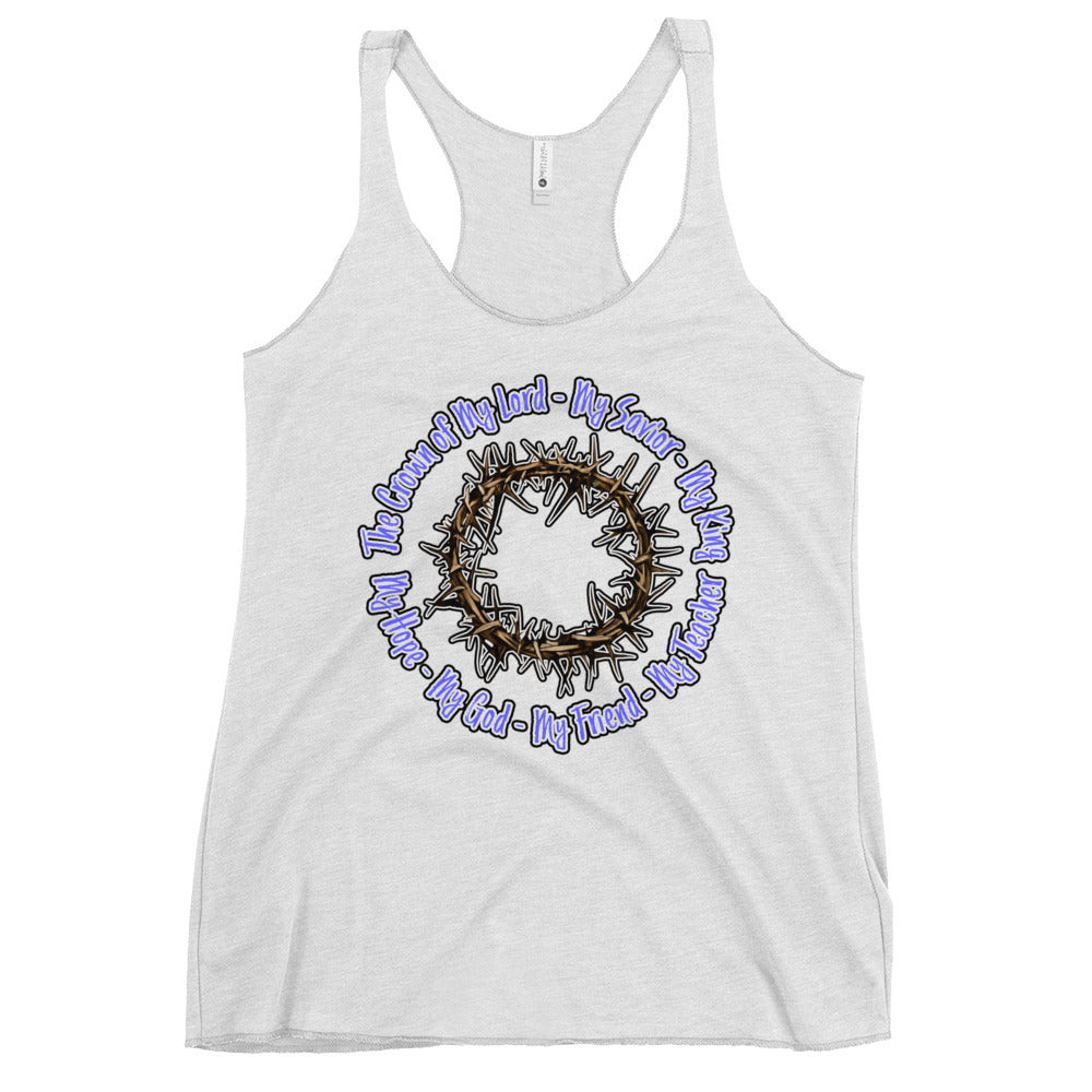 Crown of My Lord - Women's Racerback Tank