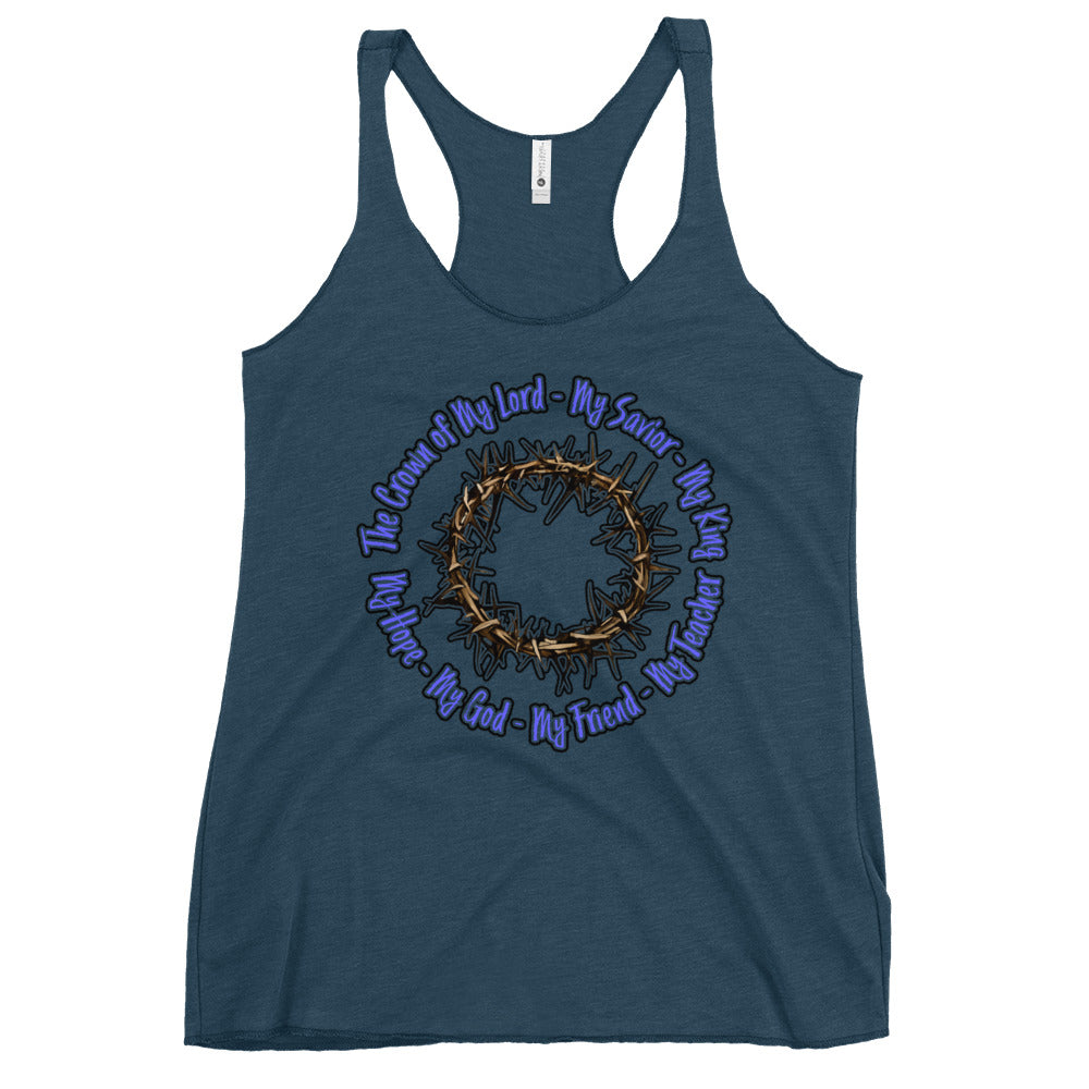 Crown of My Lord - Women's Racerback Tank
