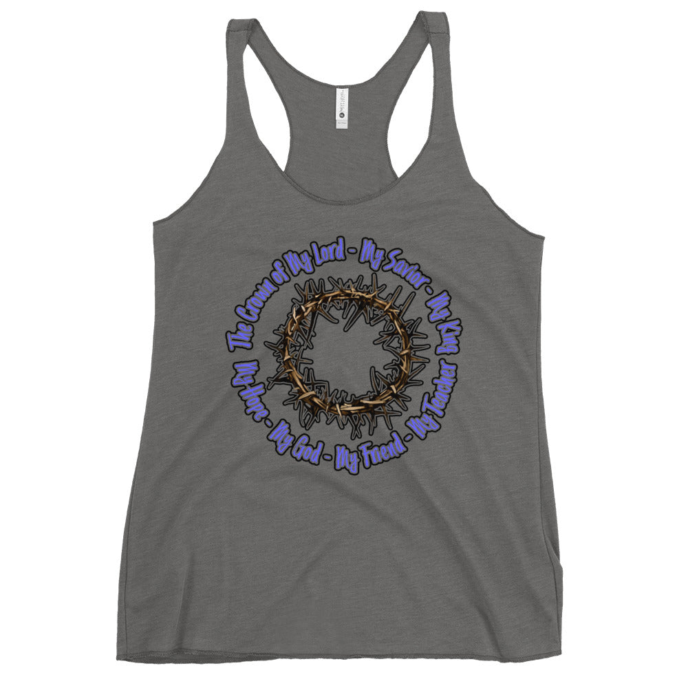 Crown of My Lord - Women's Racerback Tank
