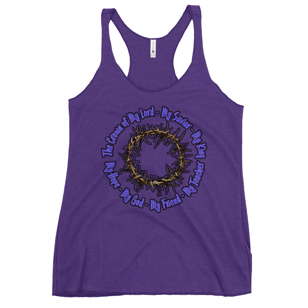 Crown of My Lord - Women's Racerback Tank