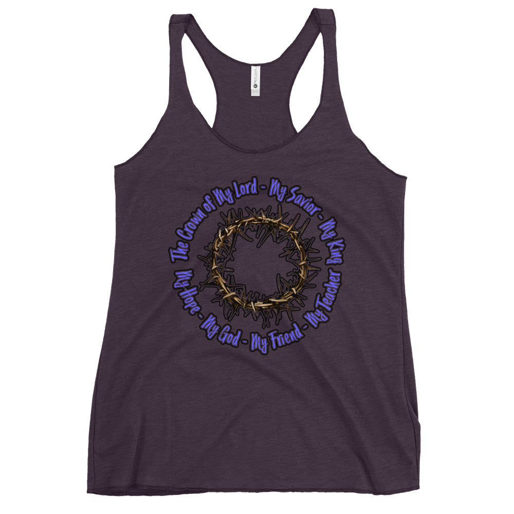 Crown of My Lord - Women's Racerback Tank
