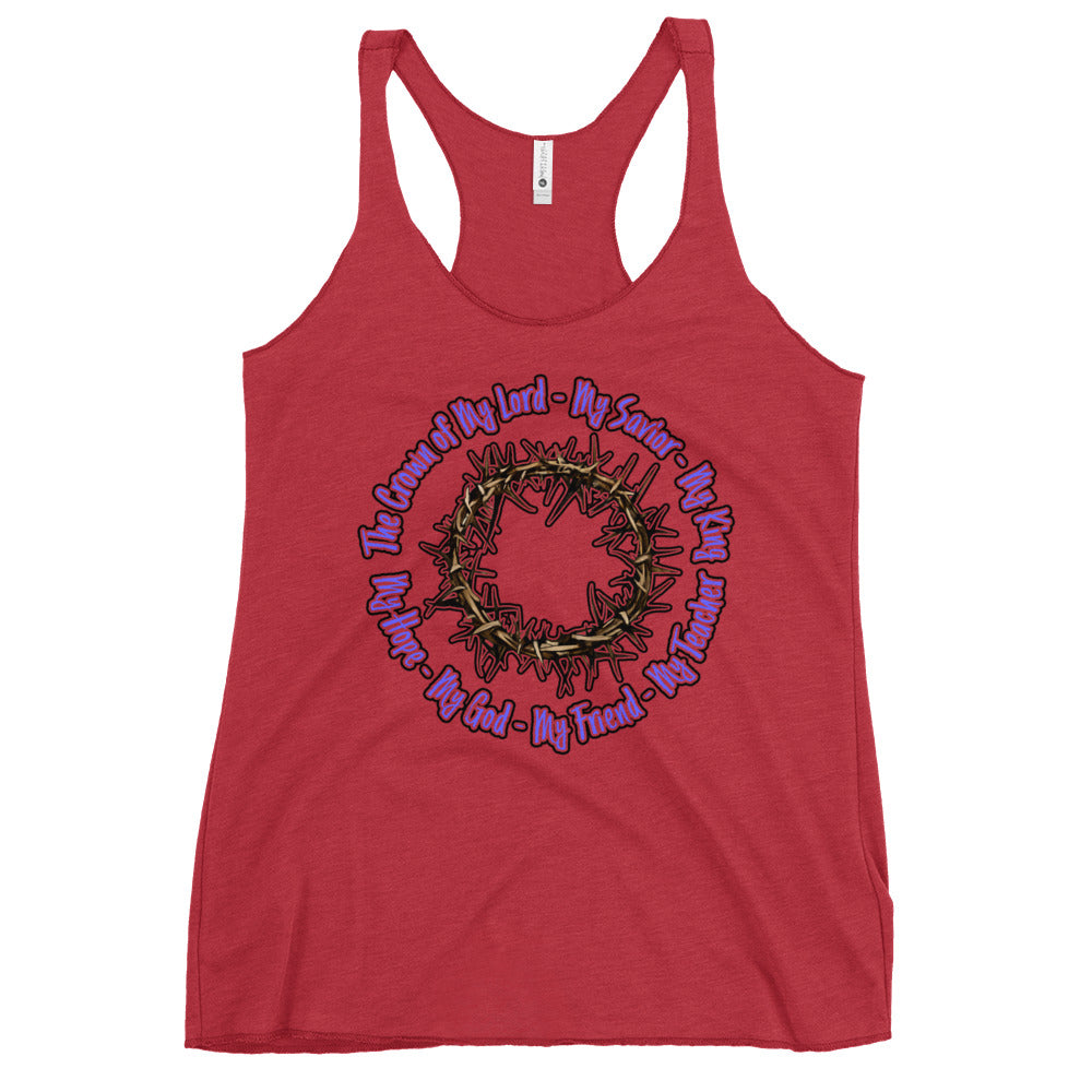 Crown of My Lord - Women's Racerback Tank