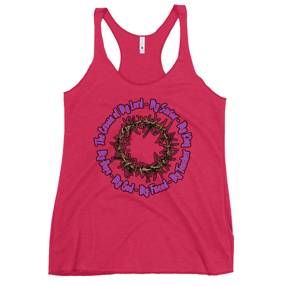 Crown of My Lord - Women's Racerback Tank