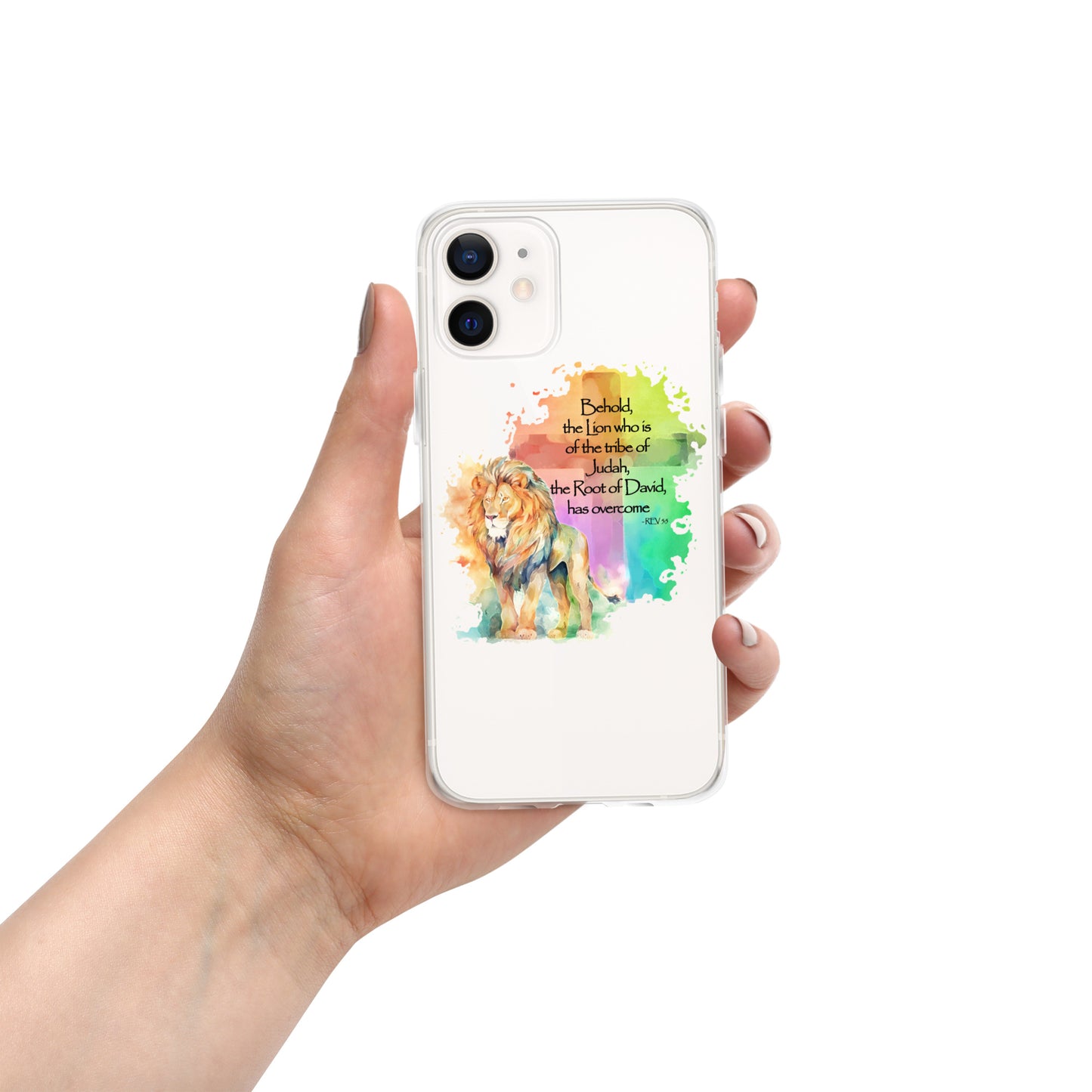 The Lion of Judah – Inspired by Rev 5:5 - Clear Case for iPhone®