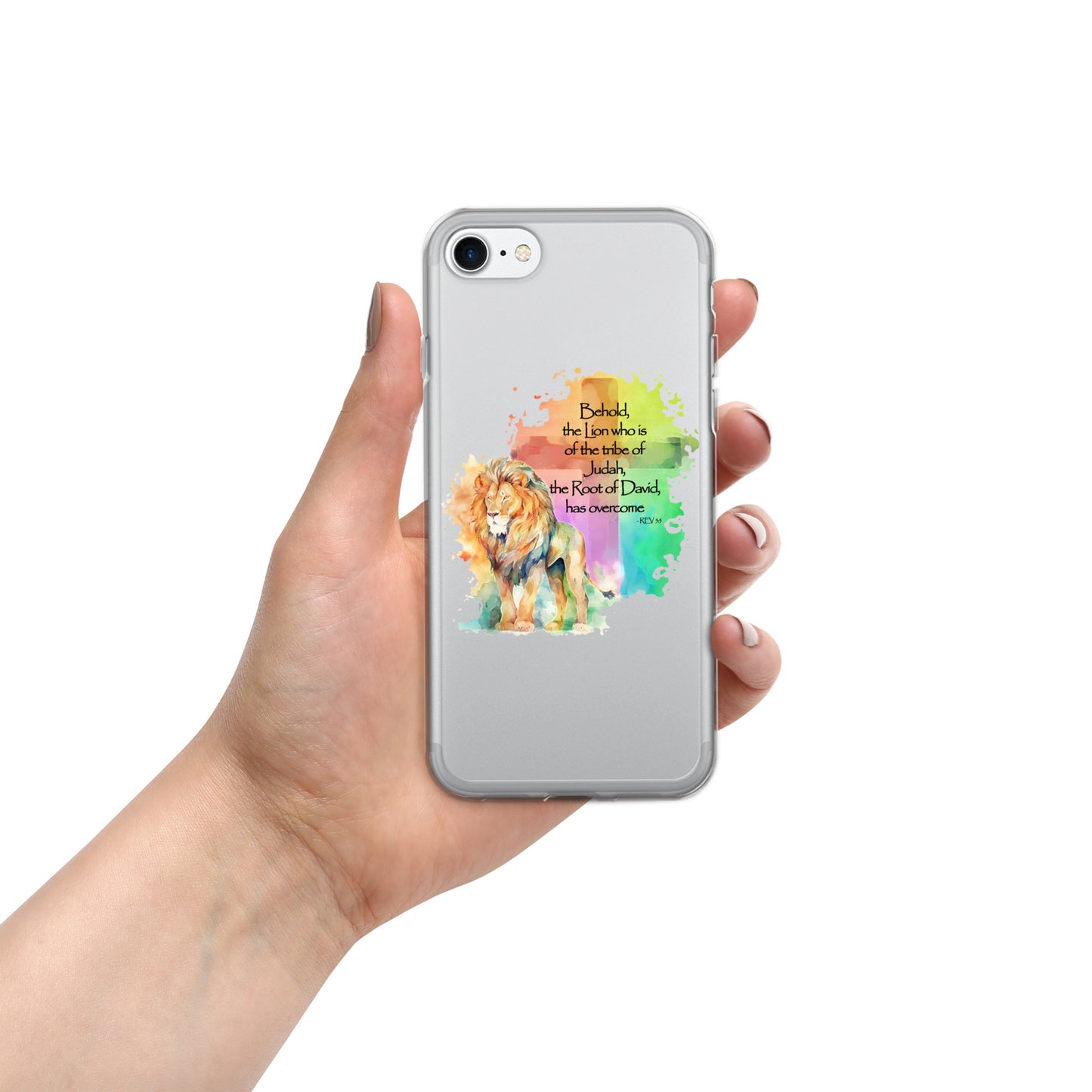 The Lion of Judah – Inspired by Rev 5:5 - Clear Case for iPhone®