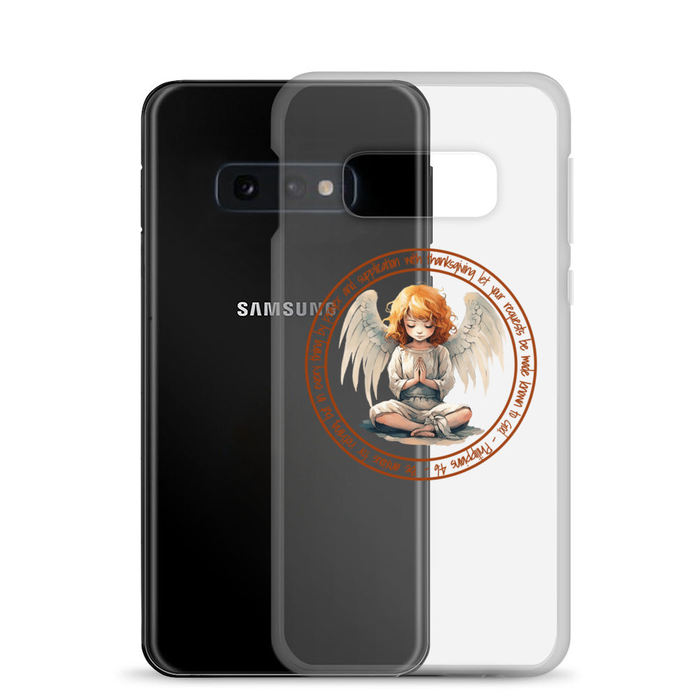 Anxious for Nothing Inspired by Philippians 4:6 - Clear Case for Samsung®
