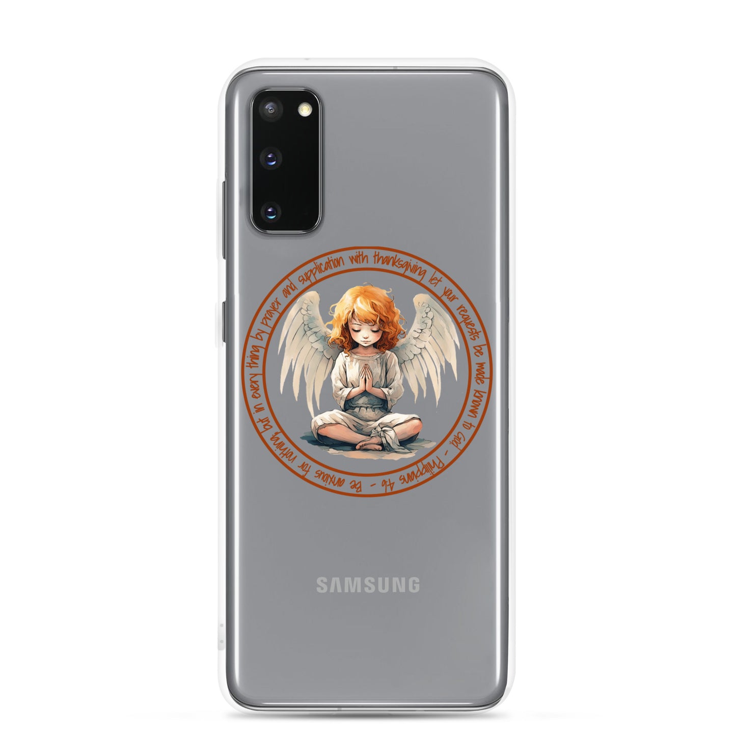 Anxious for Nothing Inspired by Philippians 4:6 - Clear Case for Samsung®