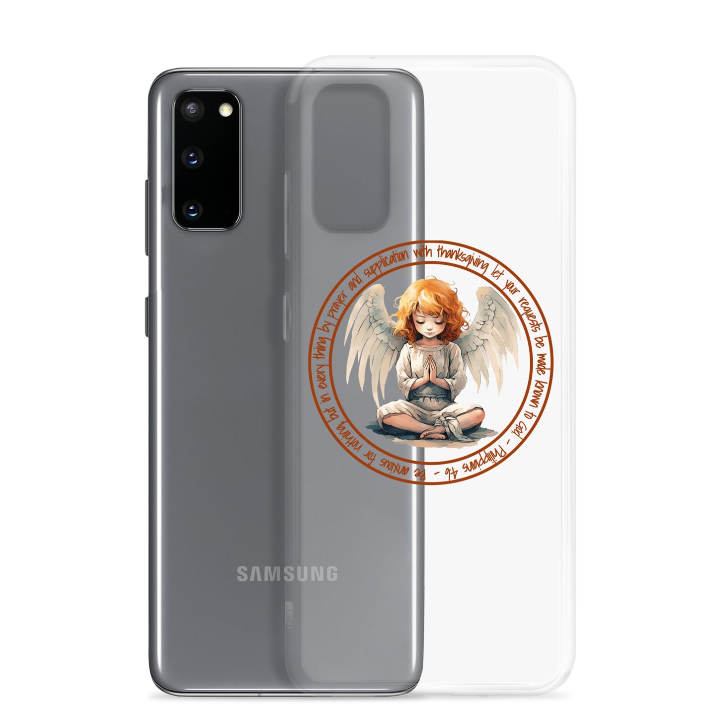 Anxious for Nothing Inspired by Philippians 4:6 - Clear Case for Samsung®