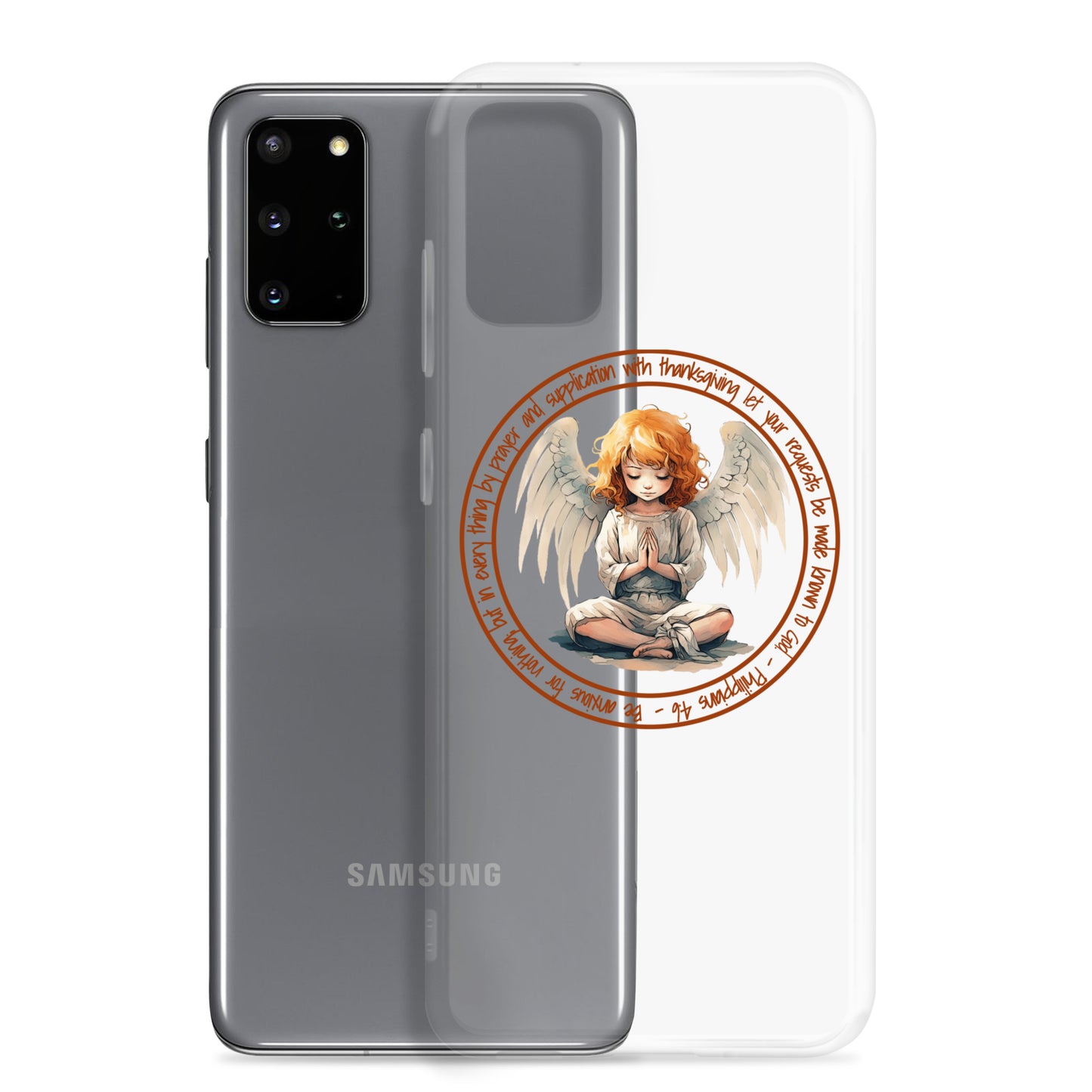 Anxious for Nothing Inspired by Philippians 4:6 - Clear Case for Samsung®