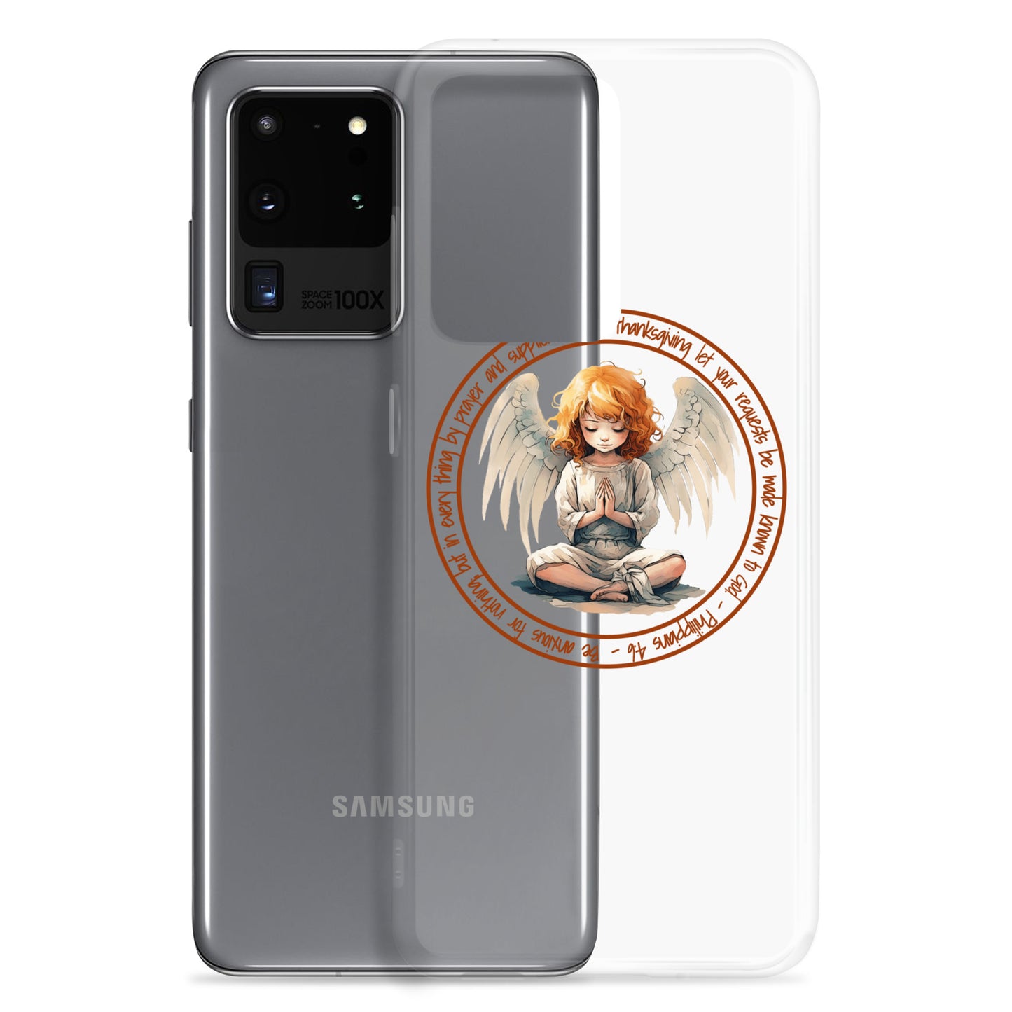 Anxious for Nothing Inspired by Philippians 4:6 - Clear Case for Samsung®