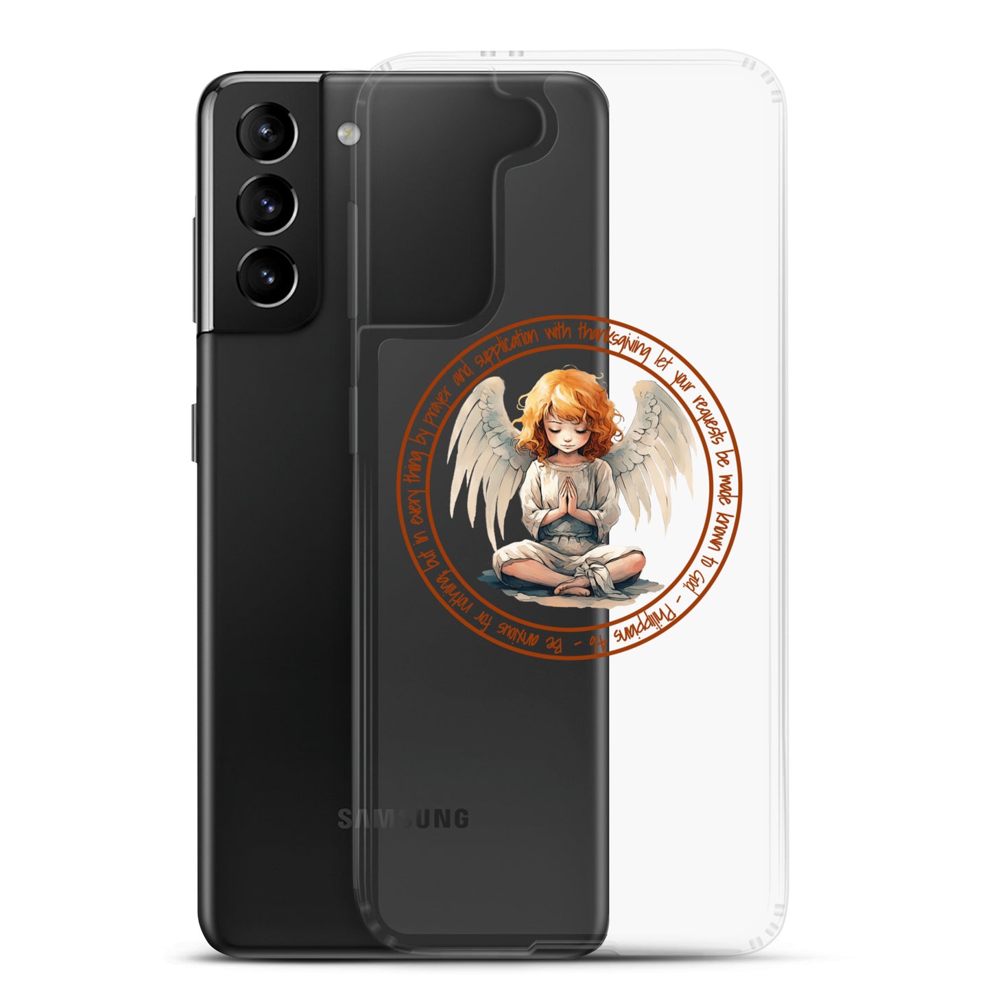 Anxious for Nothing Inspired by Philippians 4:6 - Clear Case for Samsung®