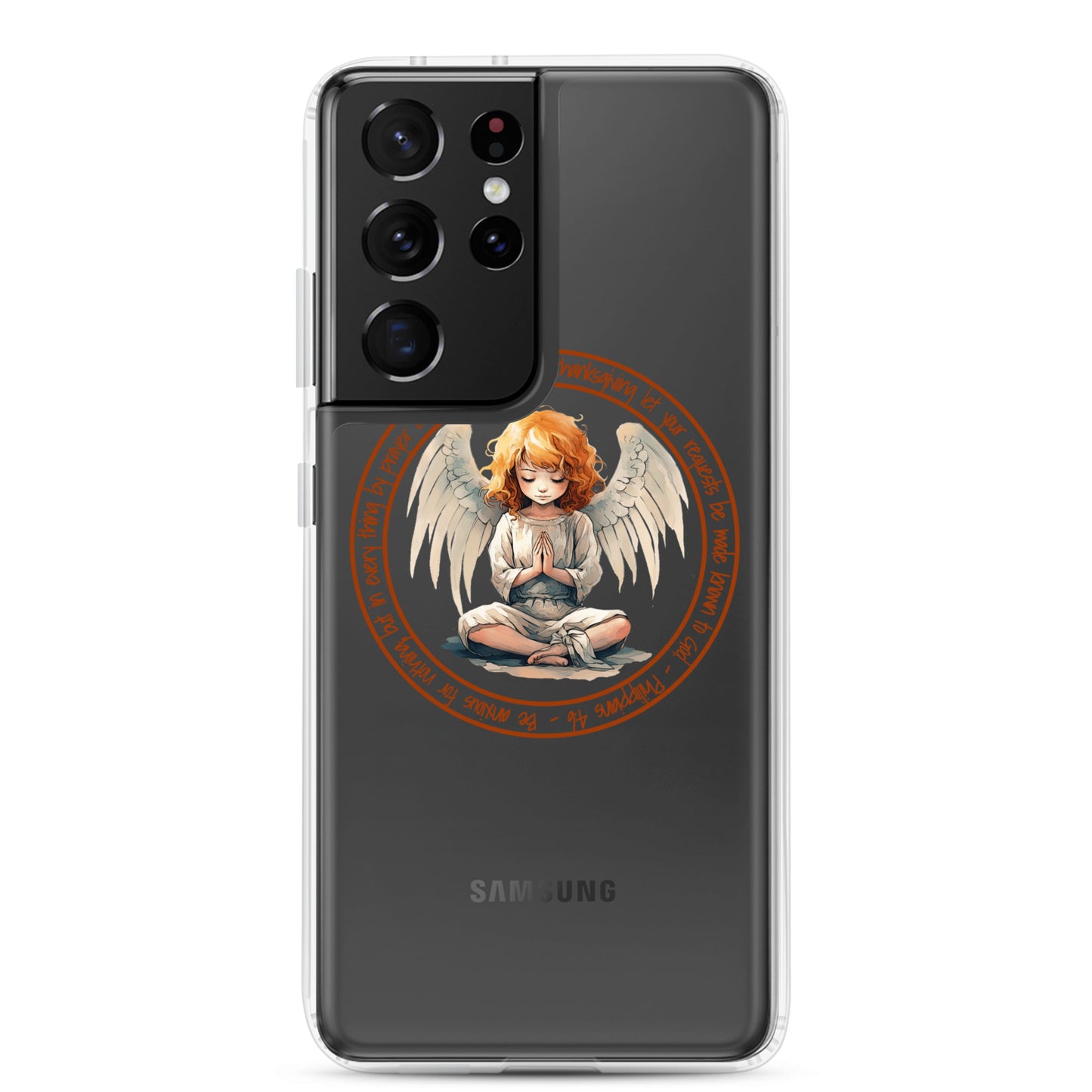 Anxious for Nothing Inspired by Philippians 4:6 - Clear Case for Samsung®