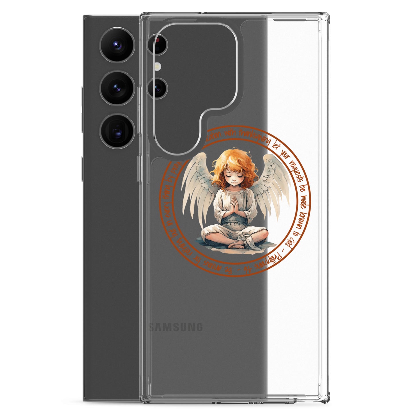 Anxious for Nothing Inspired by Philippians 4:6 - Clear Case for Samsung®