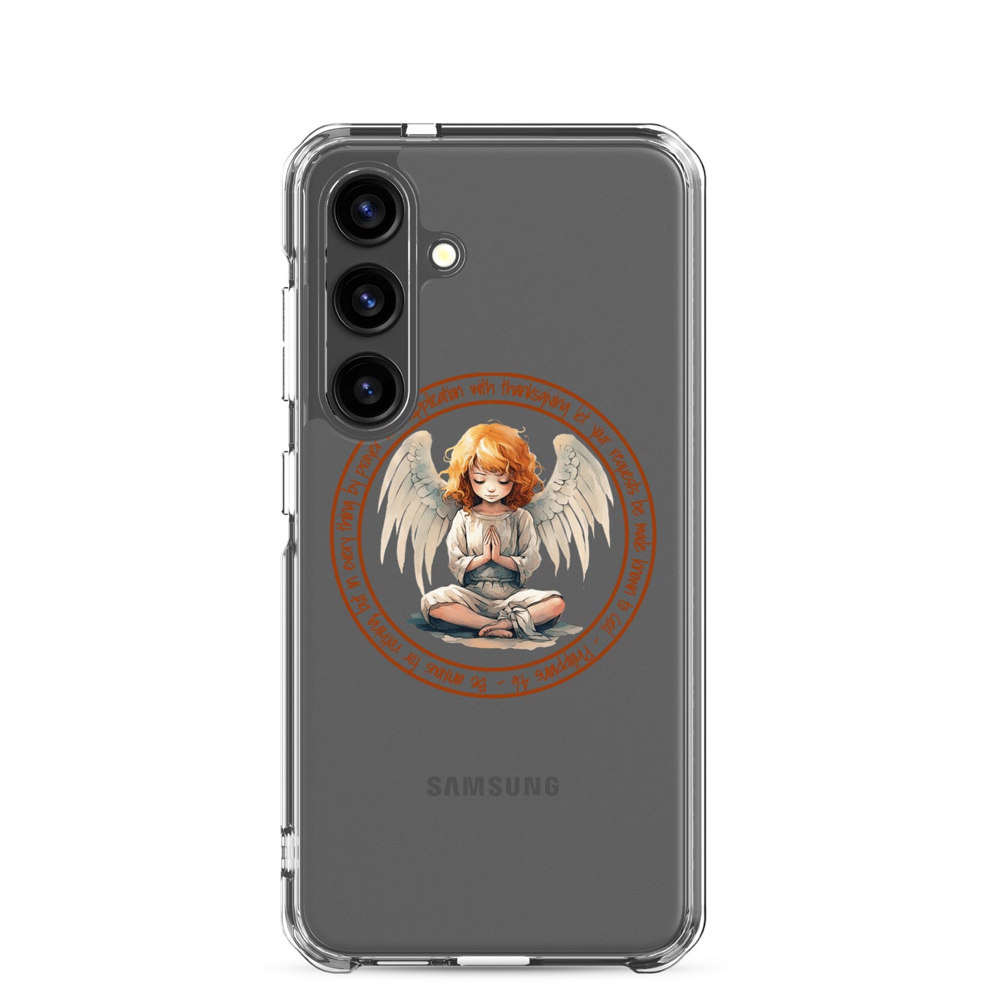 Anxious for Nothing Inspired by Philippians 4:6 - Clear Case for Samsung®