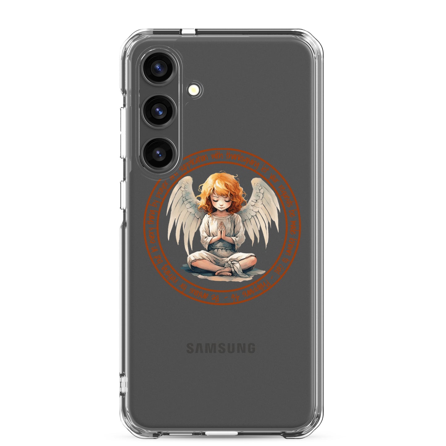 Anxious for Nothing Inspired by Philippians 4:6 - Clear Case for Samsung®