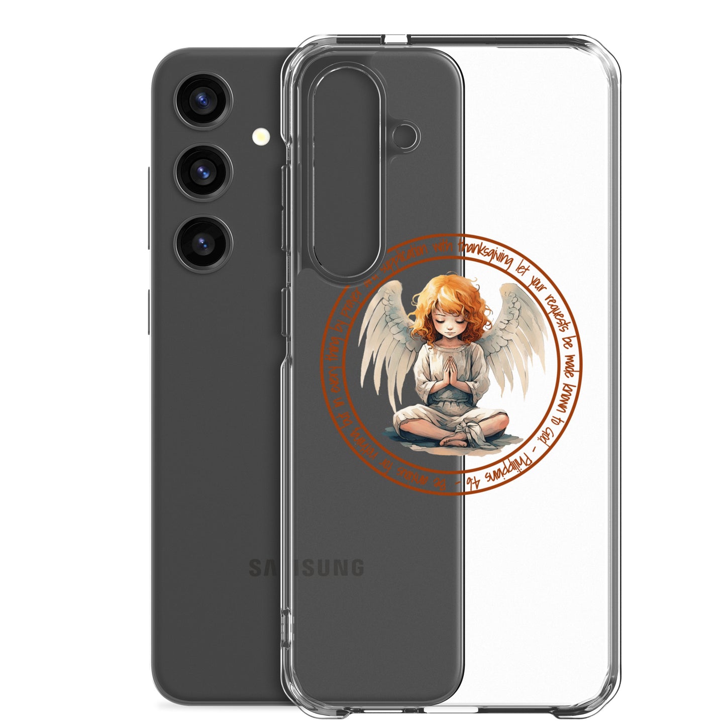Anxious for Nothing Inspired by Philippians 4:6 - Clear Case for Samsung®