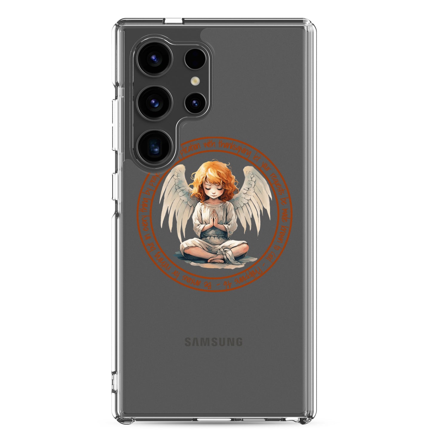 Anxious for Nothing Inspired by Philippians 4:6 - Clear Case for Samsung®