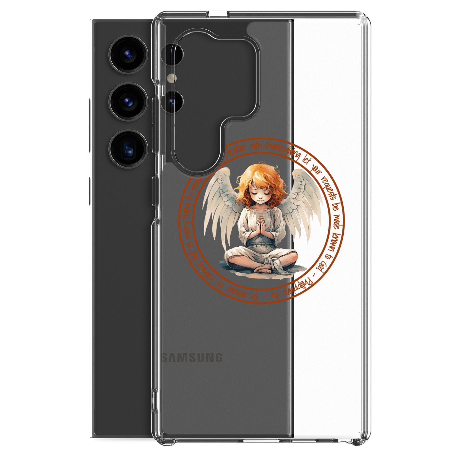 Anxious for Nothing Inspired by Philippians 4:6 - Clear Case for Samsung®