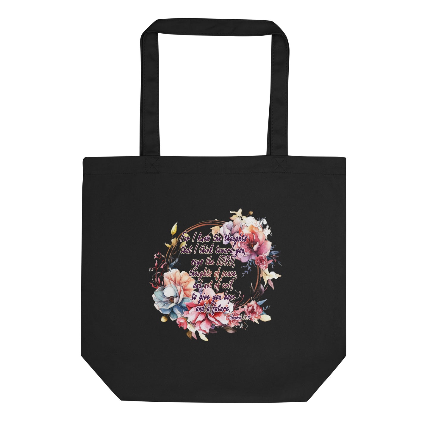 Jeremiah 29:11 - Plan, Hope and Future- Eco Tote Bag