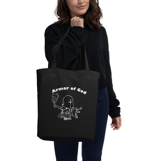 Armor of God - inspired by Ephesians 6 - Eco Tote Bag