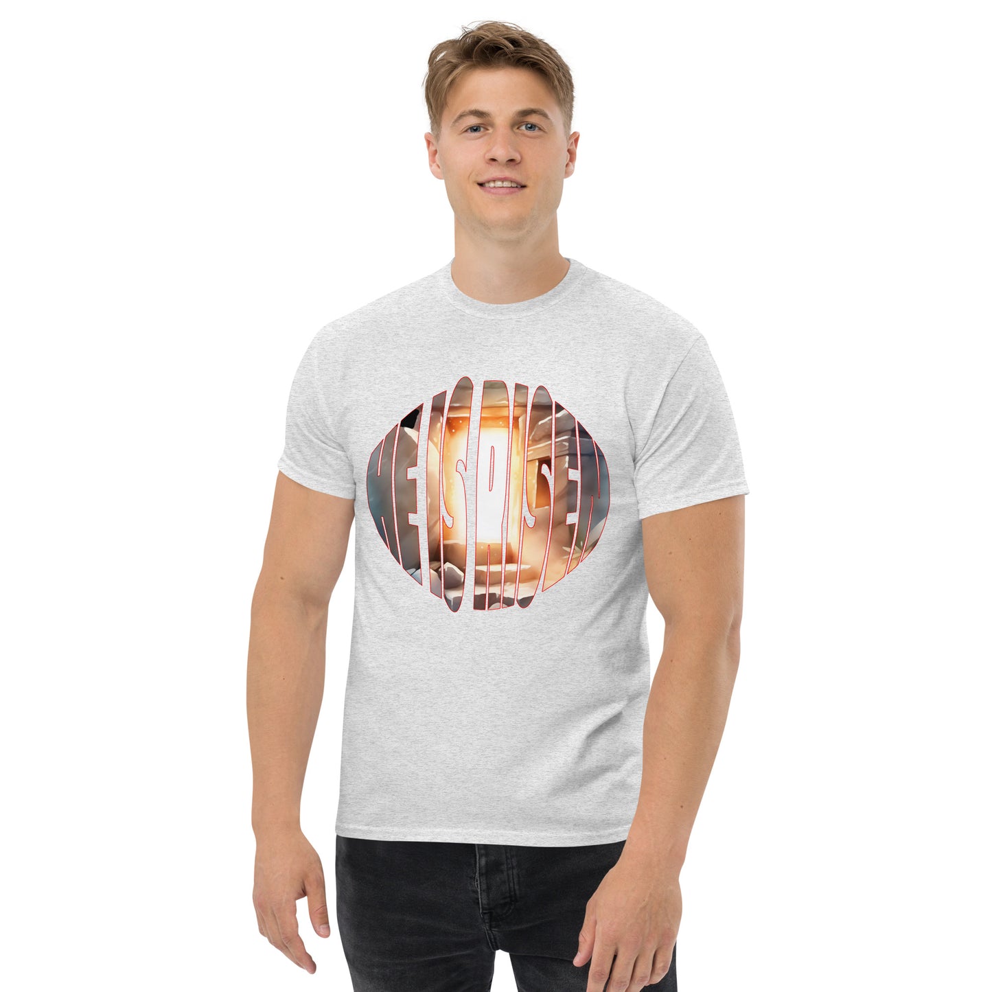 He is Risen - Luke 24:1-12 - Men's classic tee