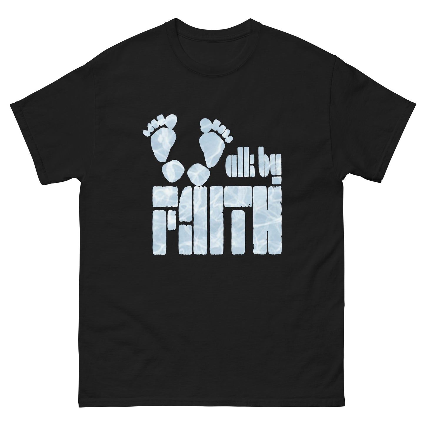Walk by Faith - Inspired by Matthew 14:28 - Men's classic tee