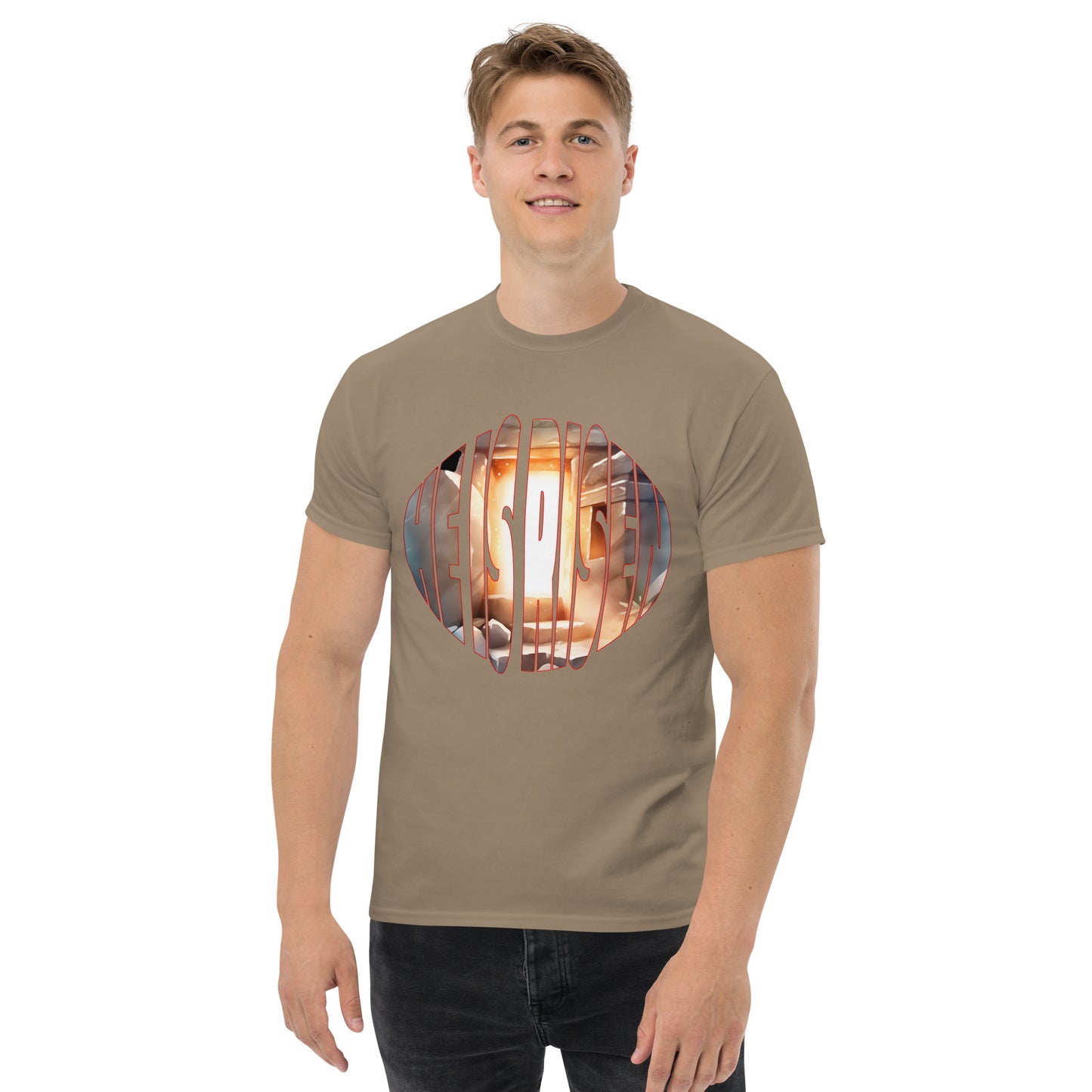 He is Risen - Luke 24:1-12 - Men's classic tee