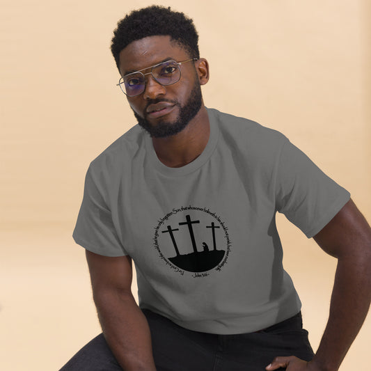 He so Loved the Word - inspired by John 3:16 - Men's classic tee