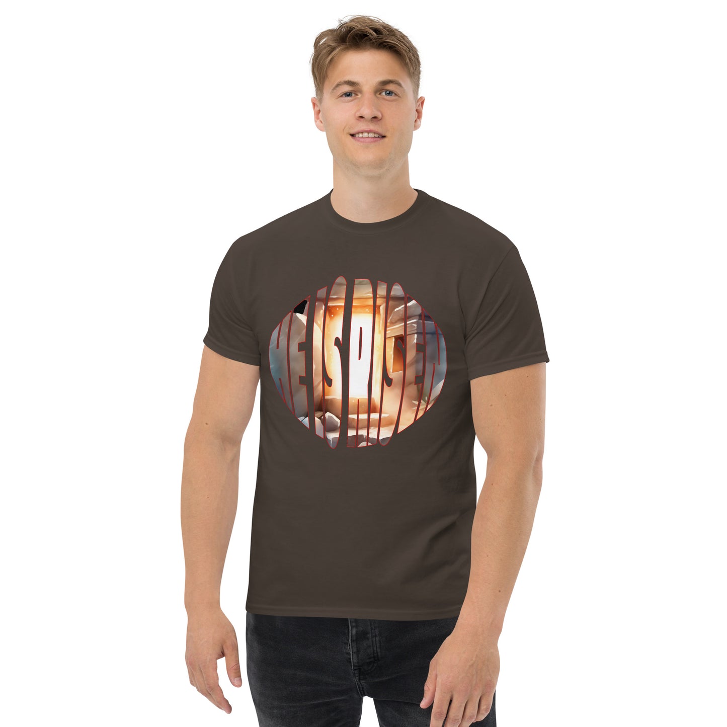He is Risen - Luke 24:1-12 - Men's classic tee