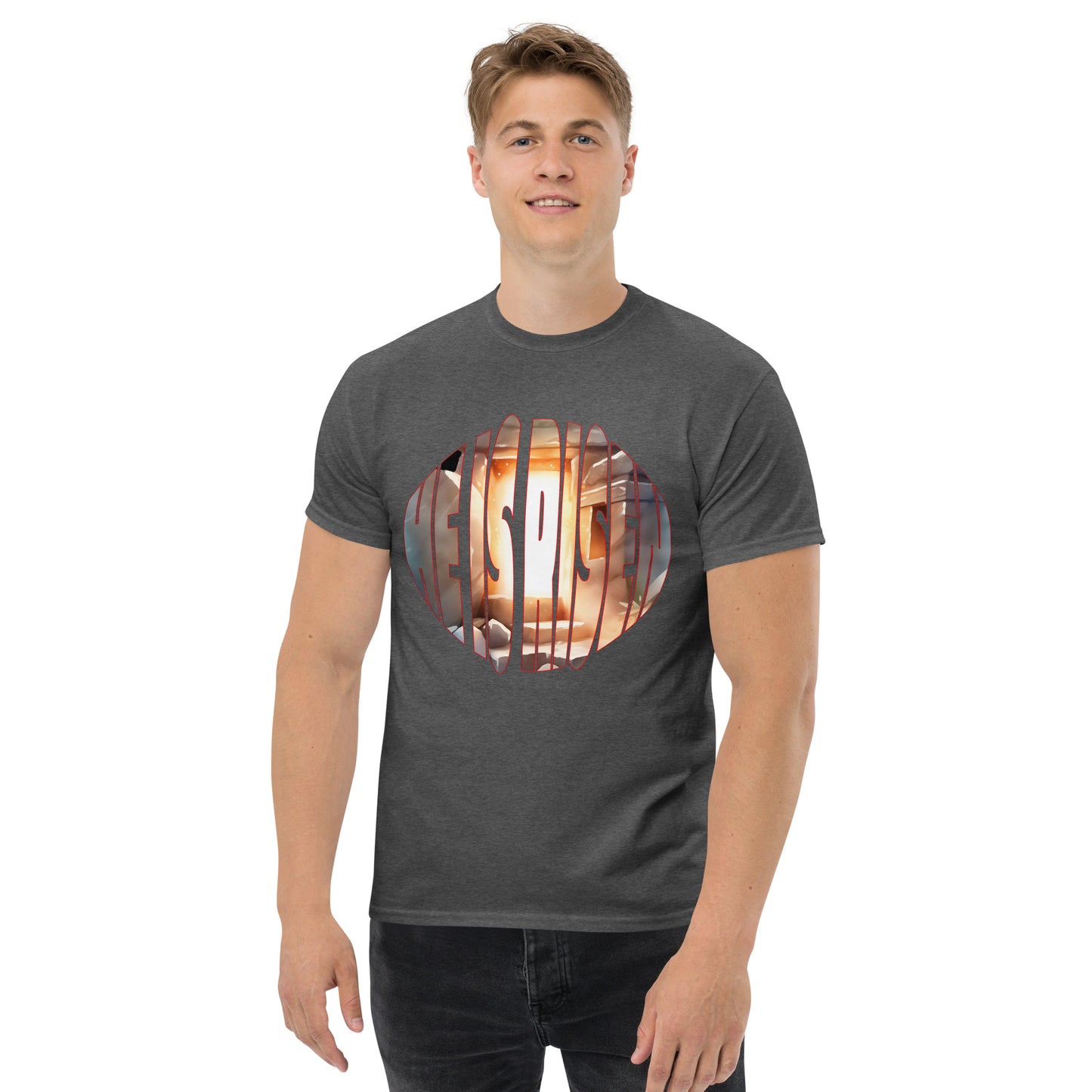 He is Risen - Luke 24:1-12 - Men's classic tee