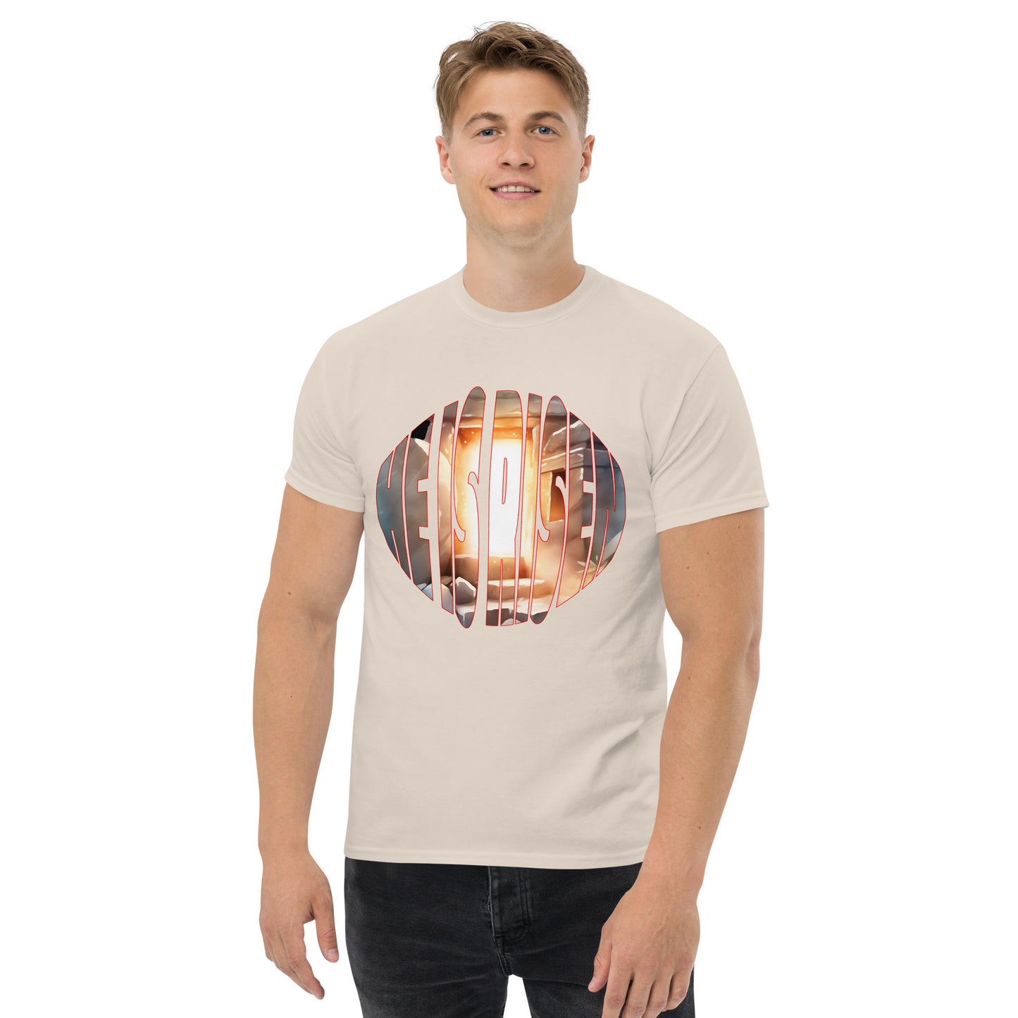 He is Risen - Luke 24:1-12 - Men's classic tee