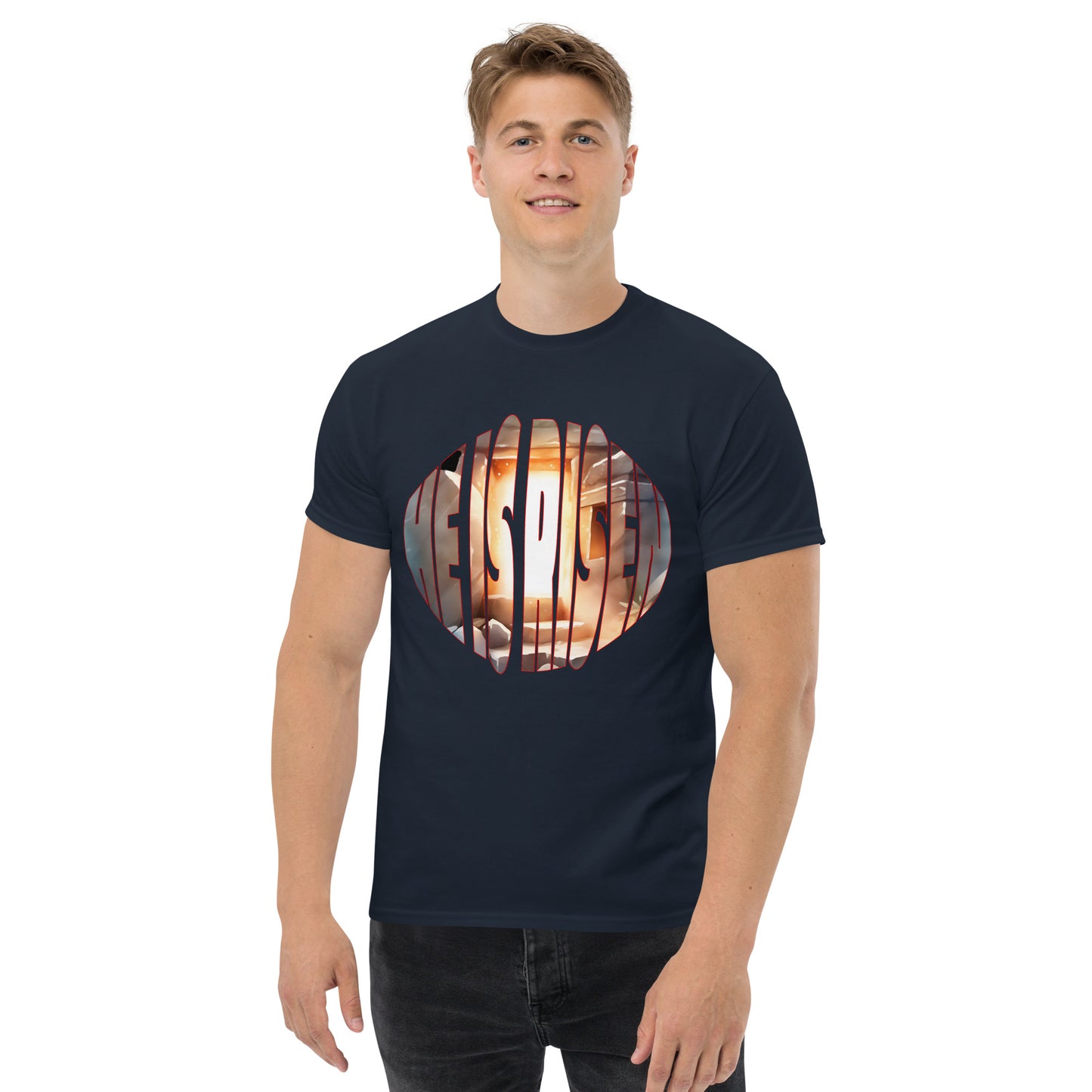He is Risen - Luke 24:1-12 - Men's classic tee