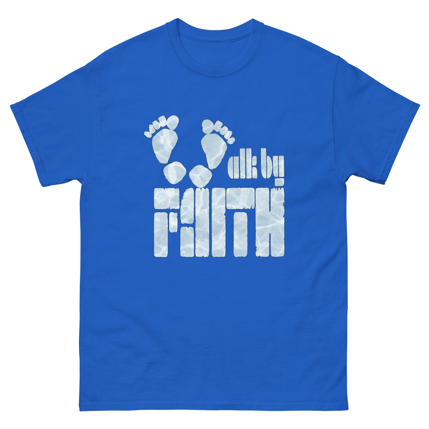 Walk by Faith - Inspired by Matthew 14:28 - Men's classic tee