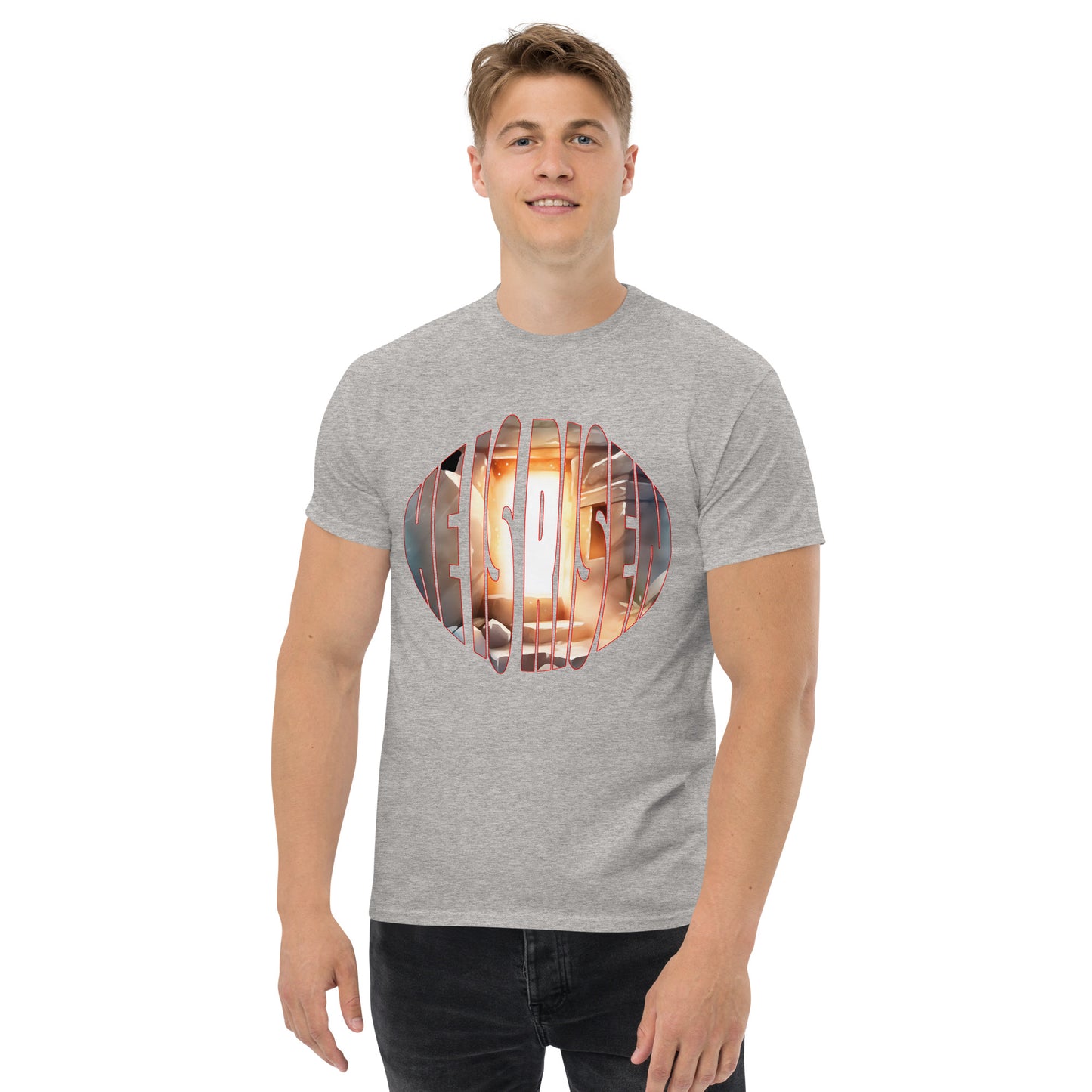 He is Risen - Luke 24:1-12 - Men's classic tee