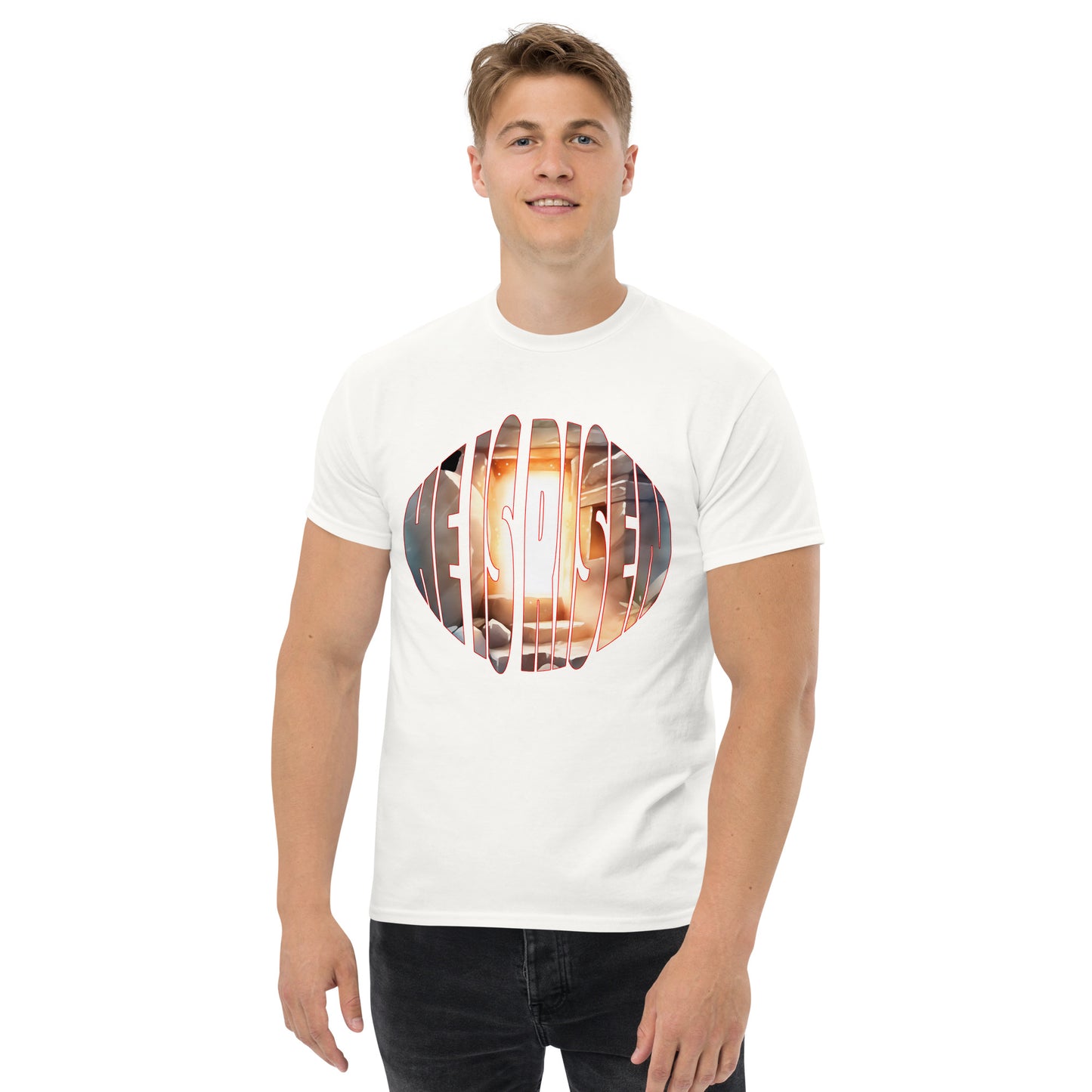 He is Risen - Luke 24:1-12 - Men's classic tee