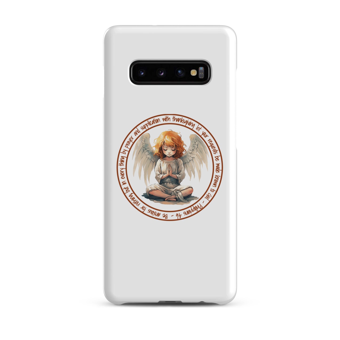 Anxious for Nothing Inspired by Philippians 4:6 - Snap case for Samsung®