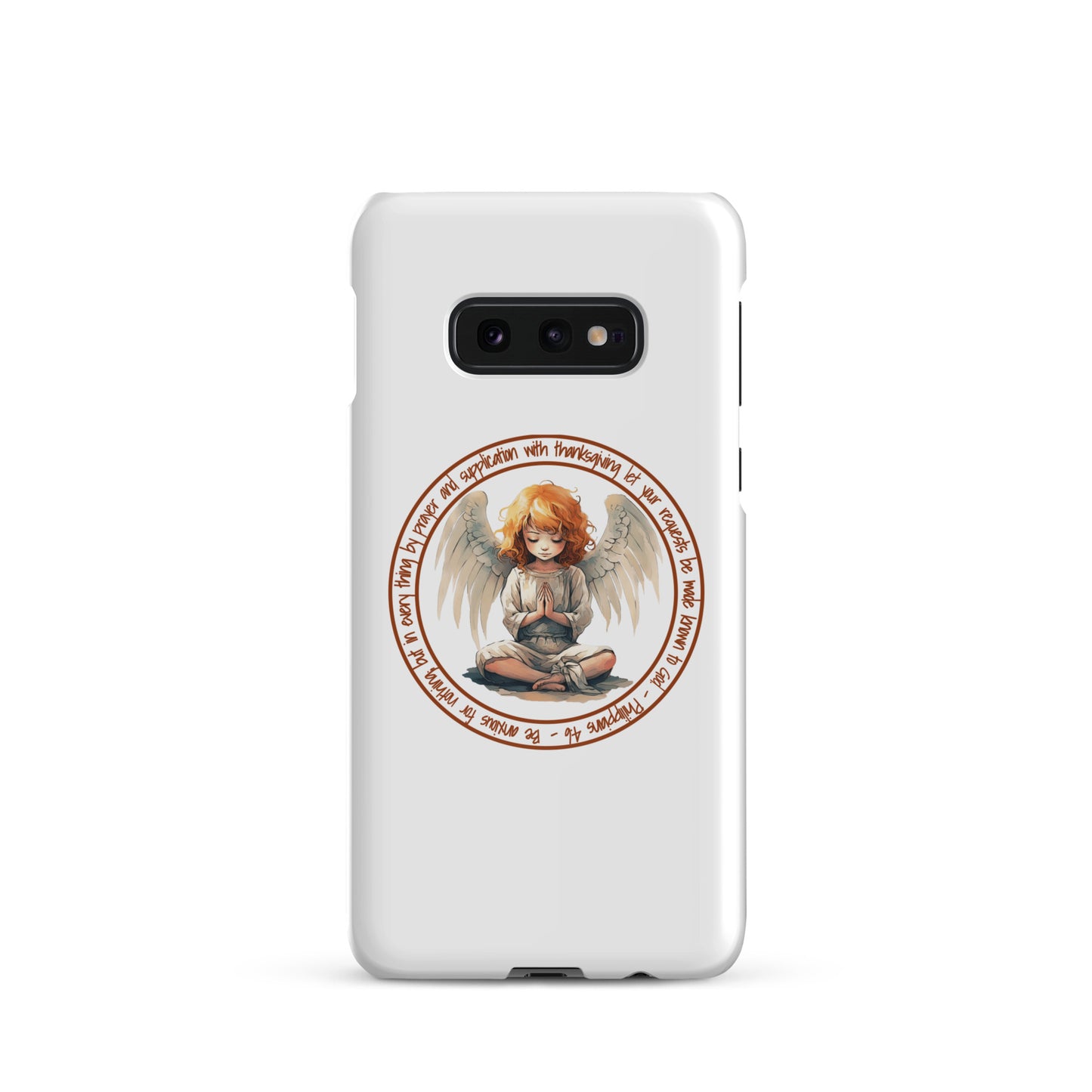 Anxious for Nothing Inspired by Philippians 4:6 - Snap case for Samsung®