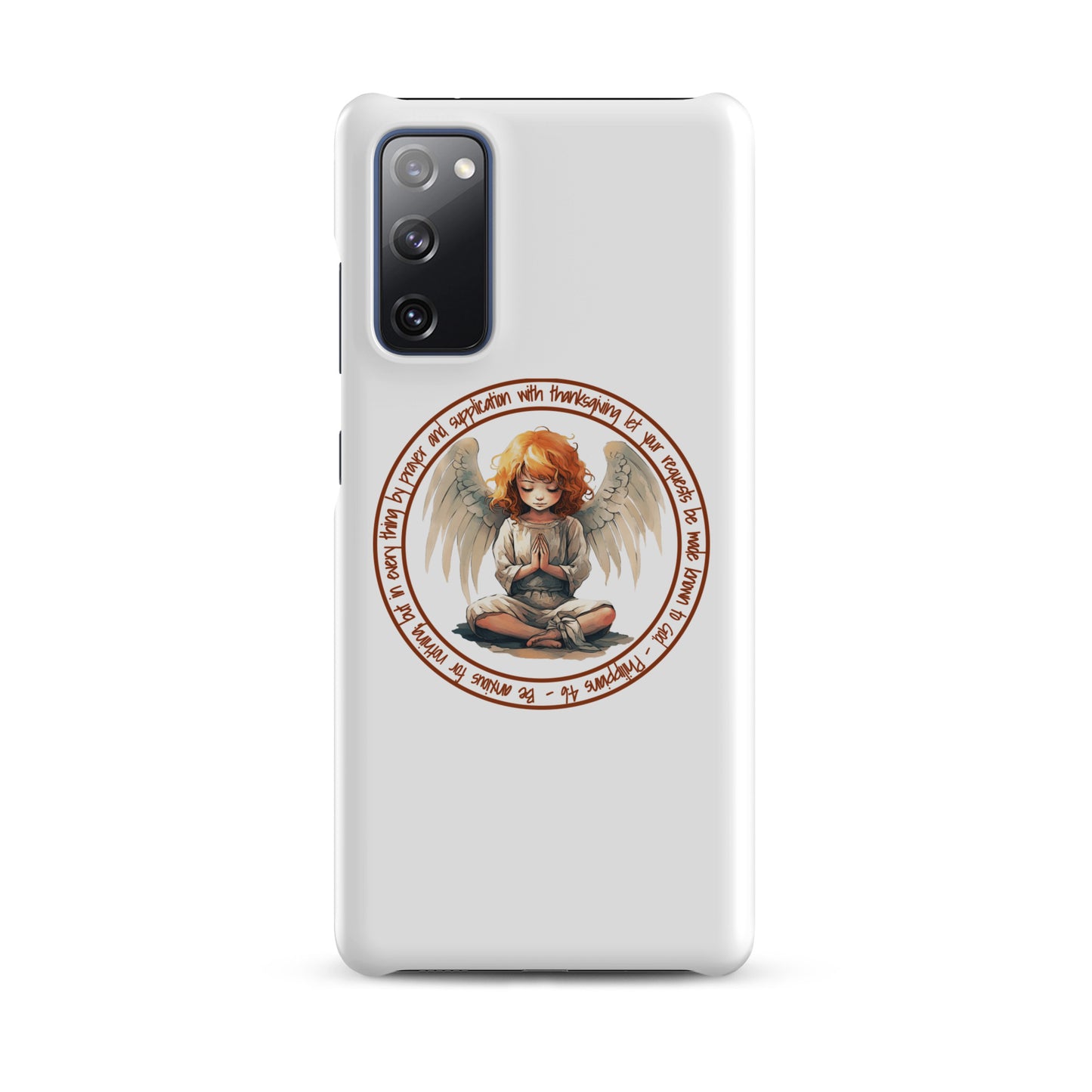 Anxious for Nothing Inspired by Philippians 4:6 - Snap case for Samsung®