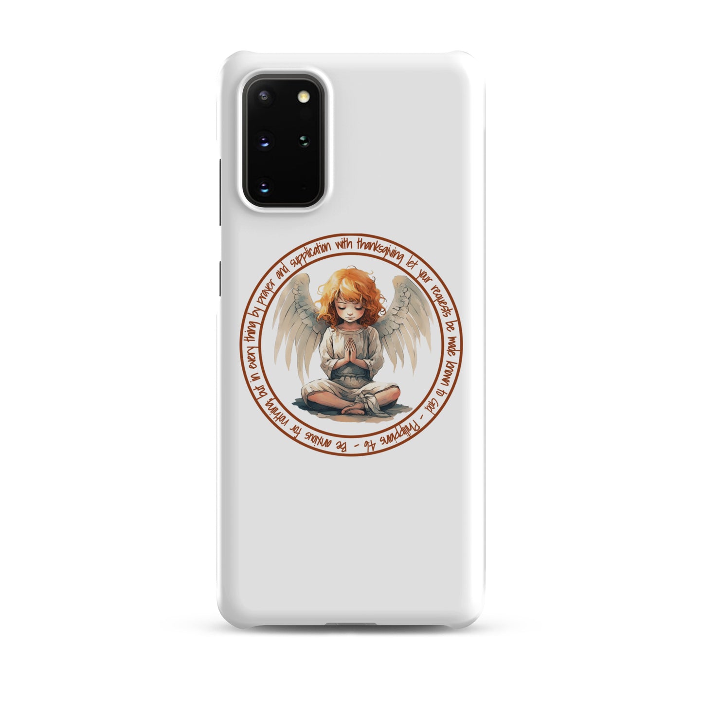 Anxious for Nothing Inspired by Philippians 4:6 - Snap case for Samsung®