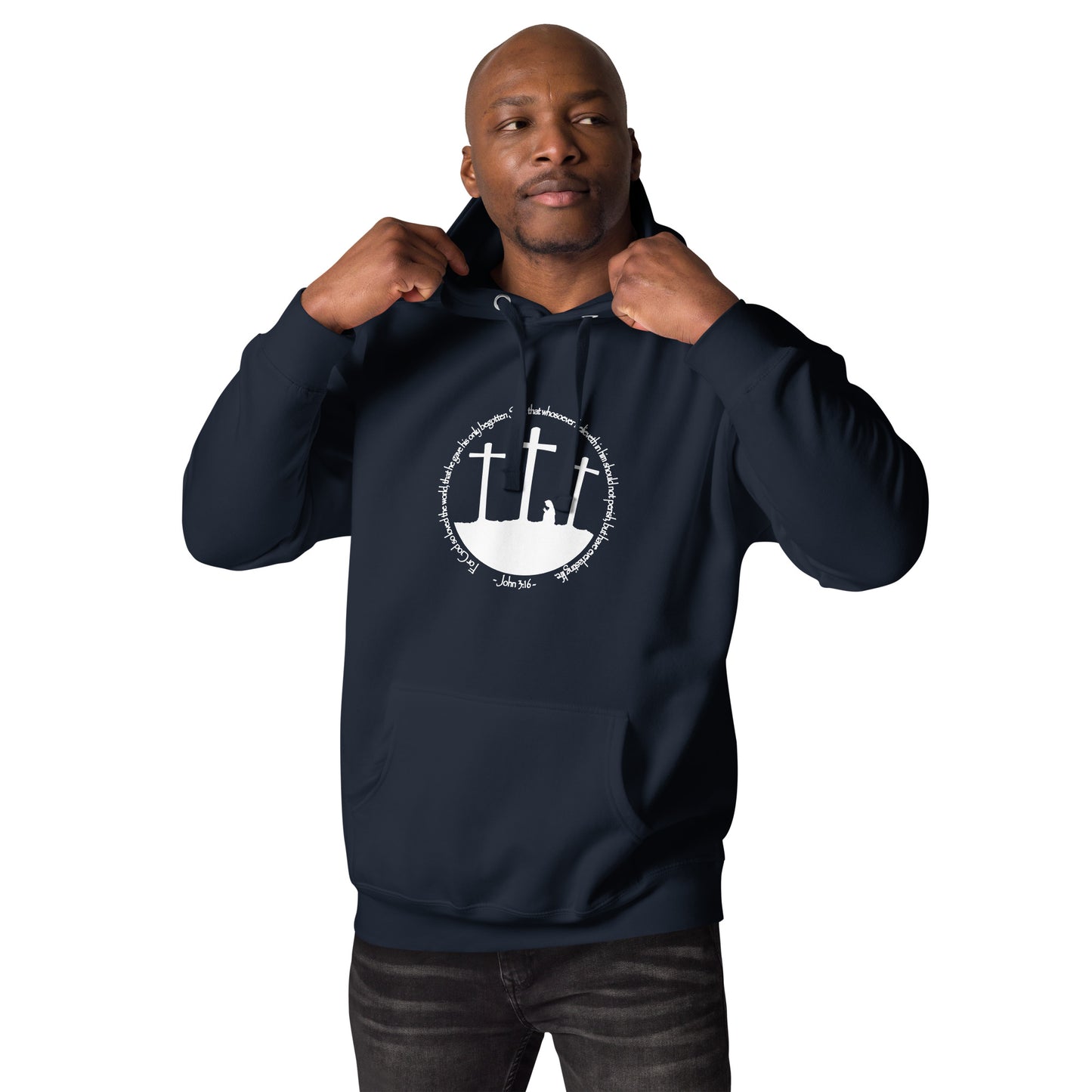 He so Loved the Word - inspired by John 3:16 - Unisex Hoodie