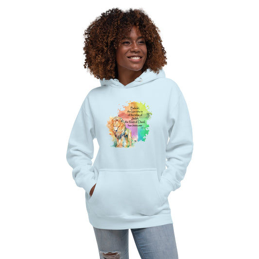 The Lion of Judah – Inspired by Rev 5:5 - Unisex Hoodie