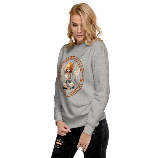 Anxious for Nothing Inspired by Philippians 4:6 - Unisex Premium Sweatshirt