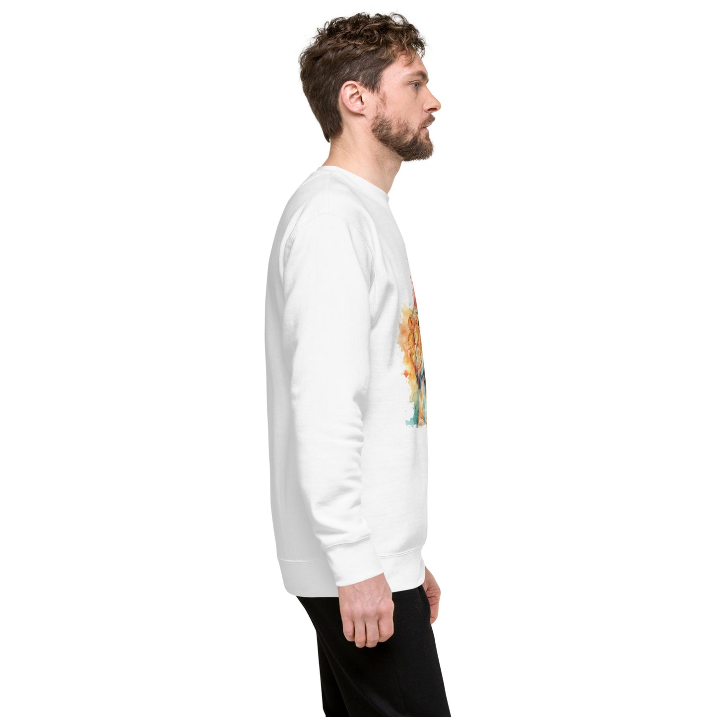 The Lion of Judah – Inspired by Rev 5:5 - Unisex Premium Sweatshirt