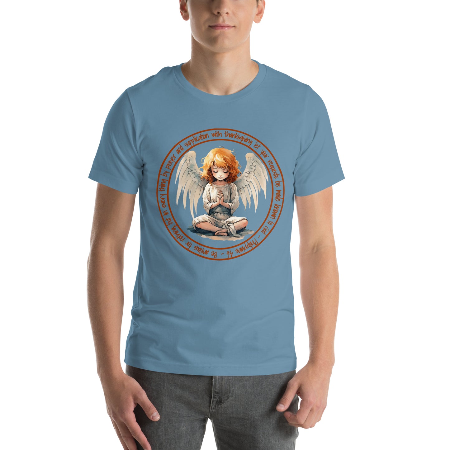 Anxious for Nothing Inspired by Philippians 4:6 - Unisex t-shirt