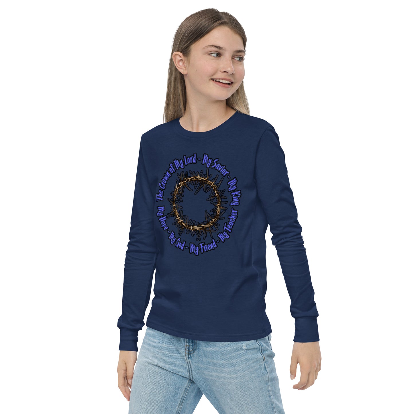 Crown of My Lord - Youth long sleeve tee